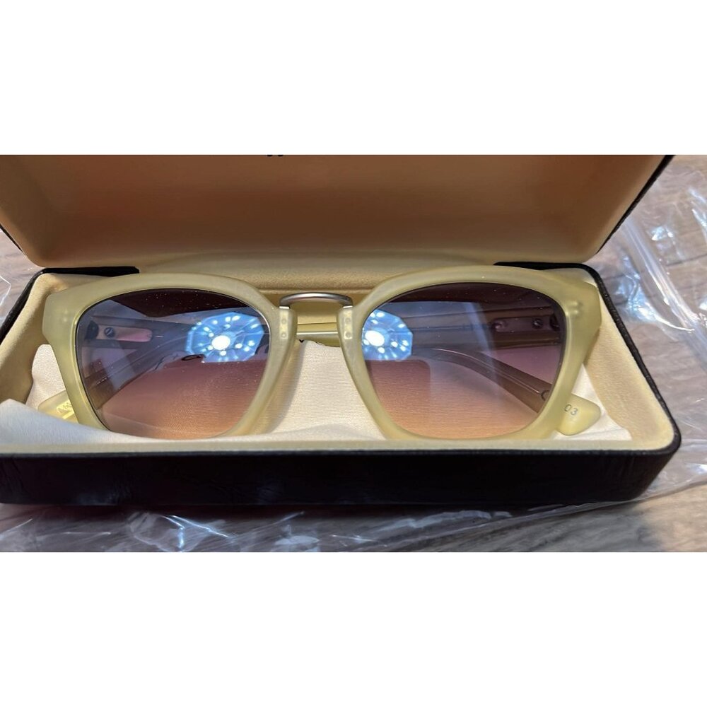 Von Zipper Cat Eye Sunglasses Moss/Grey-Green Grad New in Box